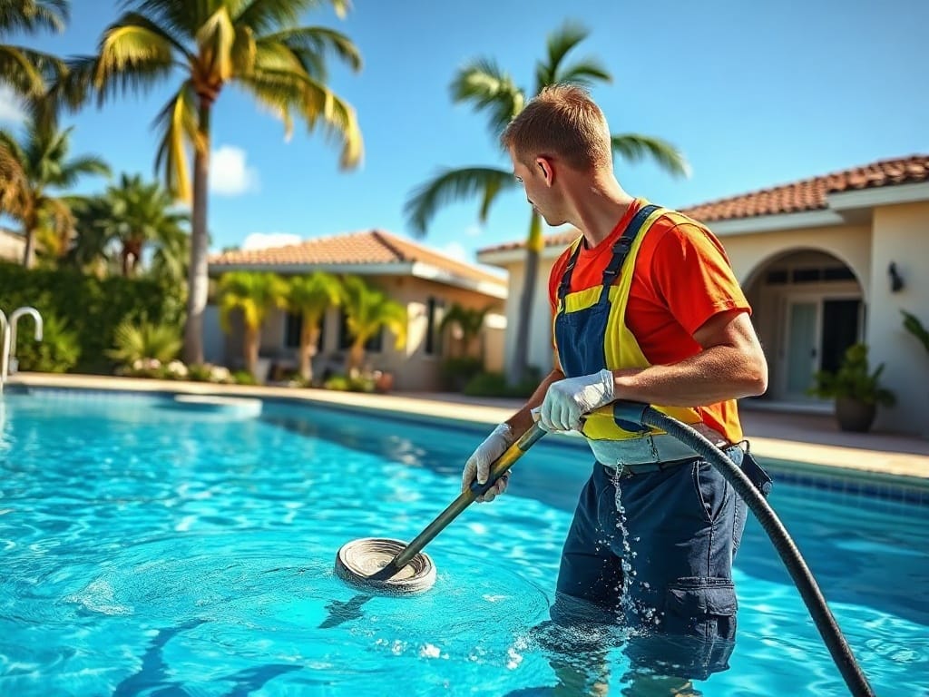 Pool service in Deerfield Beach FL