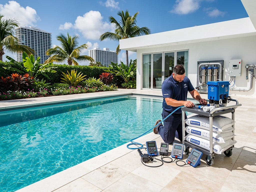 Saltwater Pool Conversion in Hollywood FL: What Beach-Adjacent Homeowners Should Know Before Making the Switch