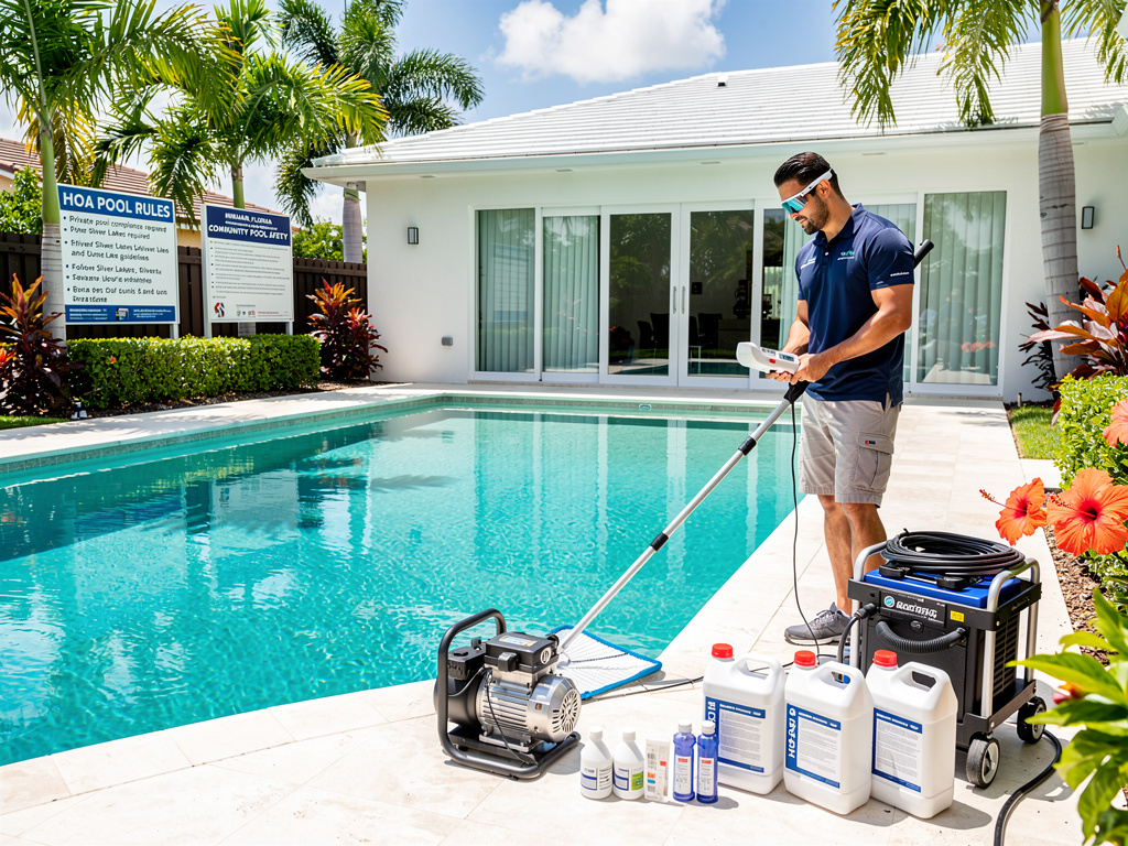 HOA Pool Rules in Miramar FL: What Silver Lakes, Riviera Isles, and Sunset Lakes Homeowners Need to Know About Private Pool Compliance