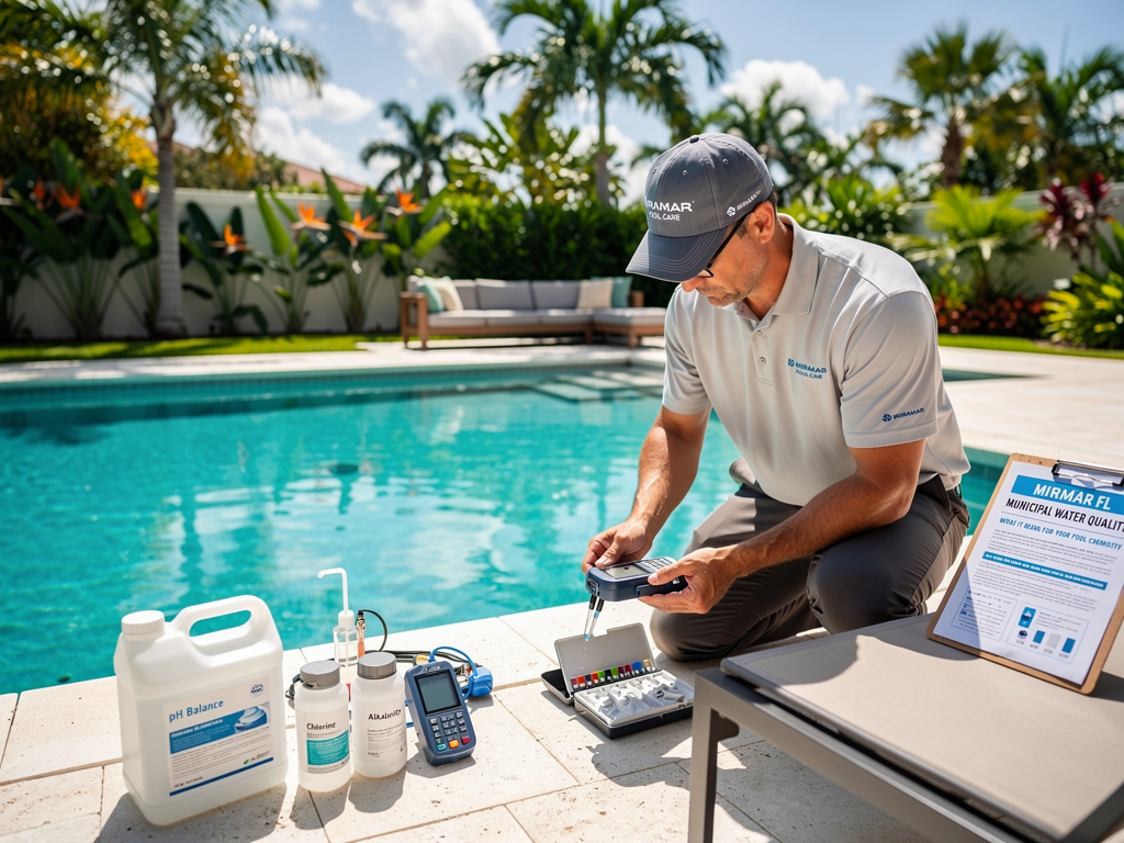 Miramar FL Municipal Water Quality and What It Means for Your Pool Chemistry