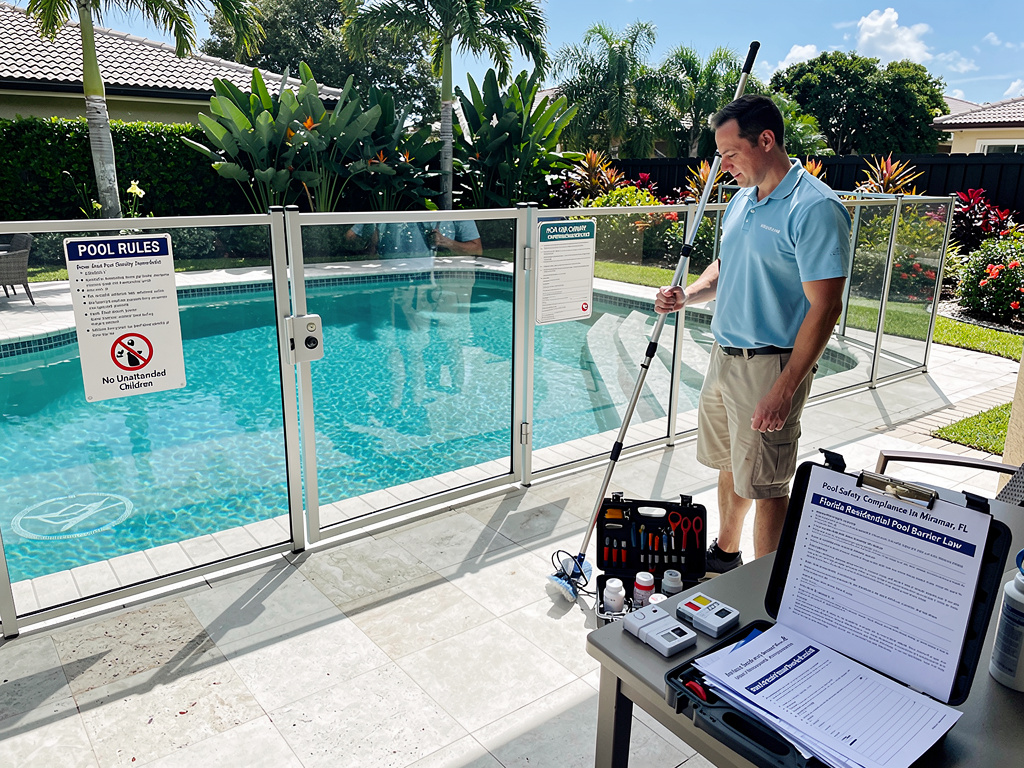 Pool Safety Compliance in Miramar FL: Florida Barrier Law, HOA Standards, and the Permit Process for New Pool Installations