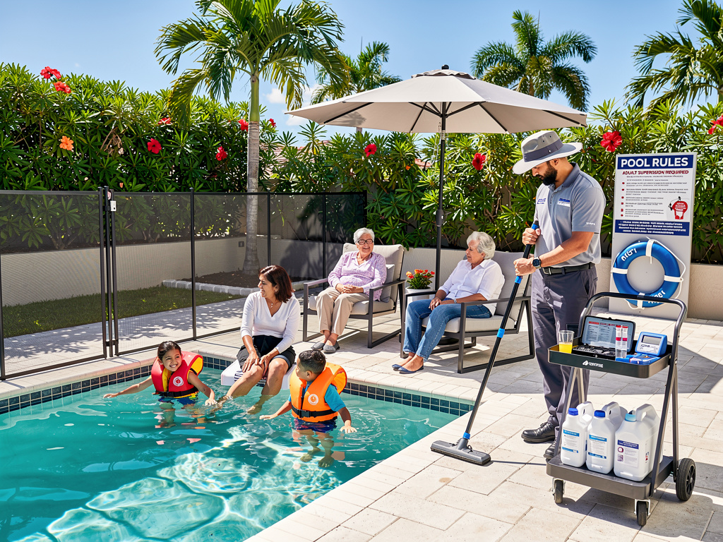 Multigenerational Household Pool Safety in Pembroke Pines FL: Protecting Both Grandchildren and Grandparents in the Same Pool Space