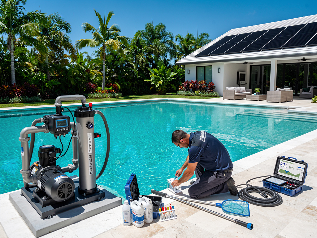 Pool Energy Efficiency in Pembroke Pines FL: Variable-Speed Pumps, Solar Heating, and the Financial Math for a Large Suburban Pool