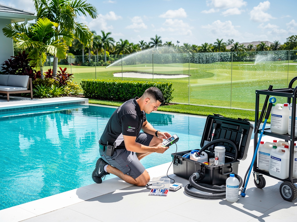 Bonaventure Golf Course Living and Pool Chemistry in Weston FL: What Fairway Irrigation and Professional Turf Management Do to Neighboring Pools