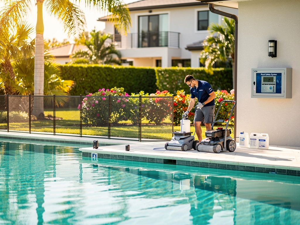 Luxury Pool Safety in Weston FL: Premium Technology for Child Safety in a Family-Oriented Luxury Community