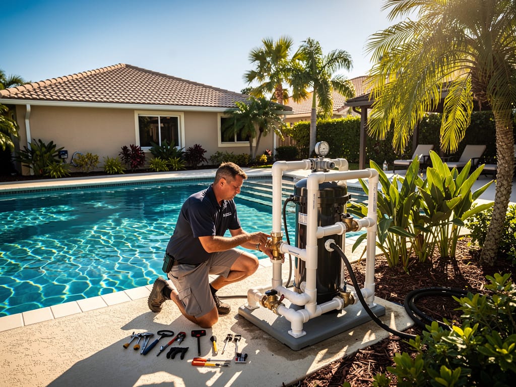 Pool Heat Pump vs. Gas Heater in Deerfield Beach, FL: Which Is Right for Your Climate? - pool service Fort Lauderdale FL