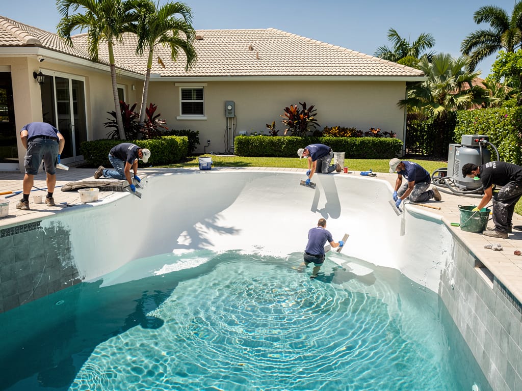 Pool Resurfacing in Pompano Beach, FL — When Crystal Lake and Older Neighborhoods Need More Than a Patch - pool service Fort Lauderdale FL