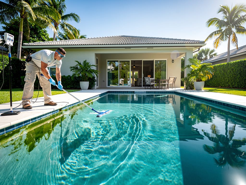 Algae Prevention During Hallandale Beach's Rainy Season — Proactive Strategies for a Clear Pool - pool service Fort Lauderdale FL