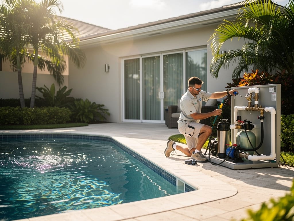 Pool Heating Options in Hallandale Beach, FL — Heat Pumps, Gas Heaters, and What Works Year-Round - pool service Fort Lauderdale FL
