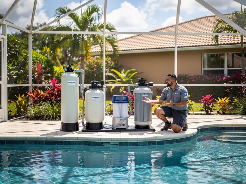 Pool Filter Upgrade Options for Lauderdale Lakes' Older Homes — Sand, DE, and Cartridge Compared - pool service Fort Lauderdale FL