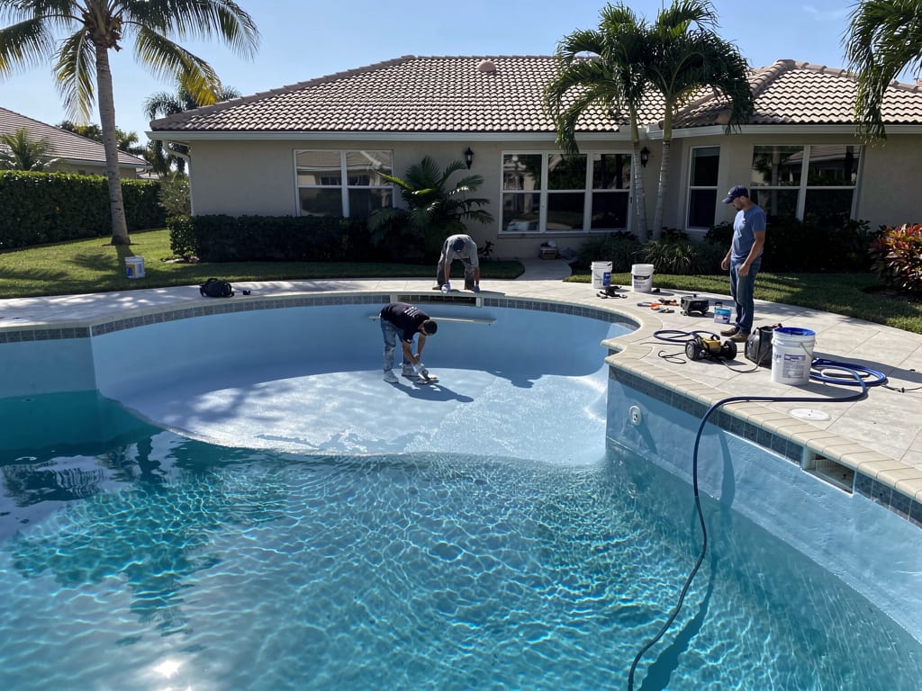 Pool Resurfacing in Margate, FL — When Oriole Gardens and Other 1970s-80s Pools Need a New Interior - pool service Fort Lauderdale FL