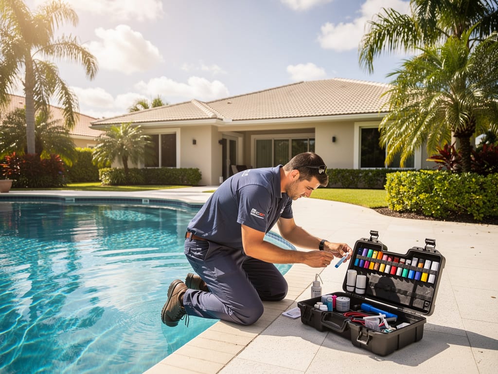 Calcium Scale and Hard Water Management for Tamarac Pools — Preventing and Removing Scale in South Florida - pool service Fort Lauderdale FL