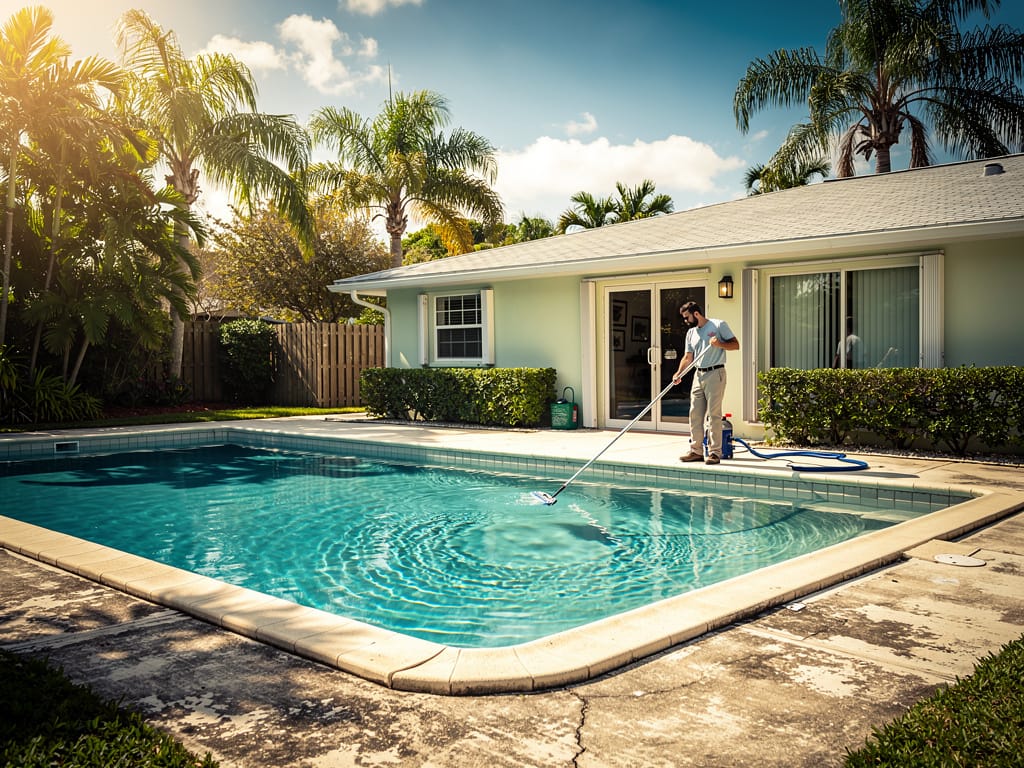 Pool Stain Identification and Treatment in Tamarac — Iron, Copper, and Tannin Staining in Older Pools - pool service Fort Lauderdale FL