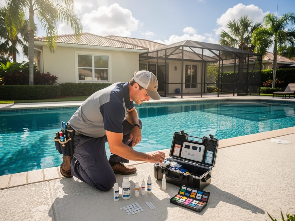 Calcium Hardness and Water Chemistry in Cooper City Pools — Protecting Your Pool Surfaces - pool service Fort Lauderdale FL