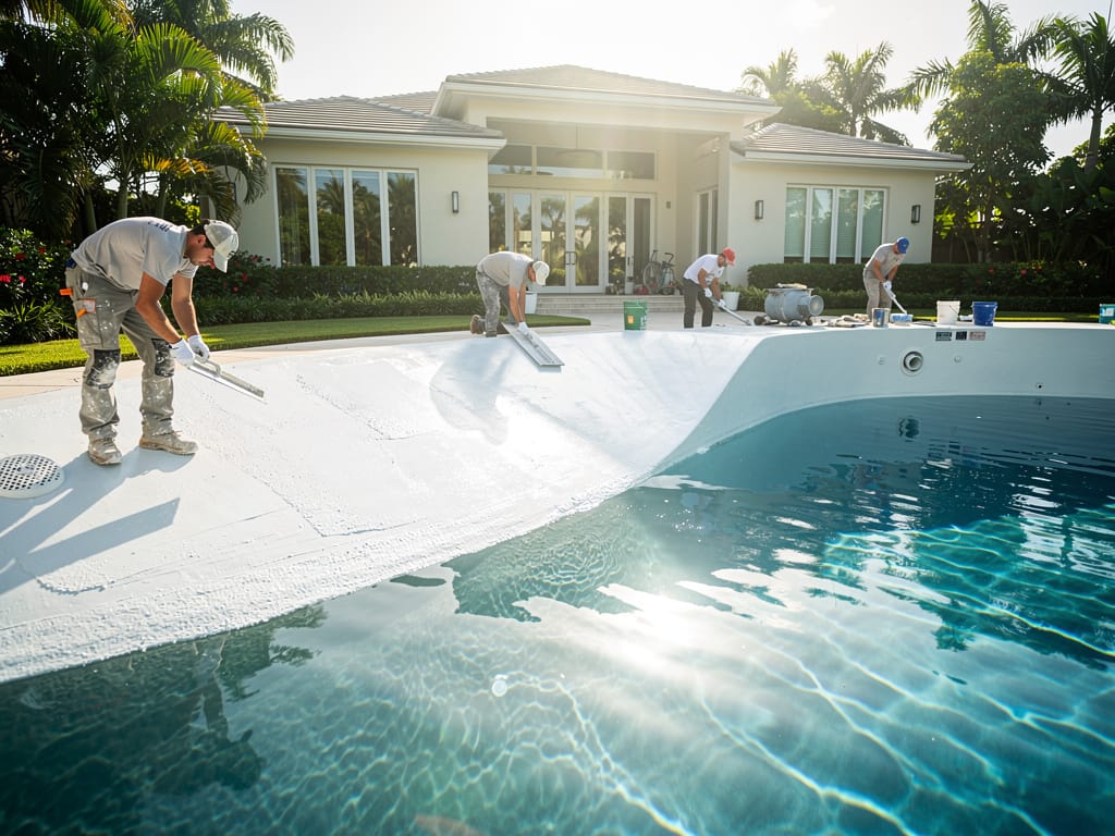 Preserving Luxury Pool Finishes in Parkland — Glass Bead Aggregate, Premium Pebble, and Custom Mosaic Tile Care - pool service Fort Lauderdale FL