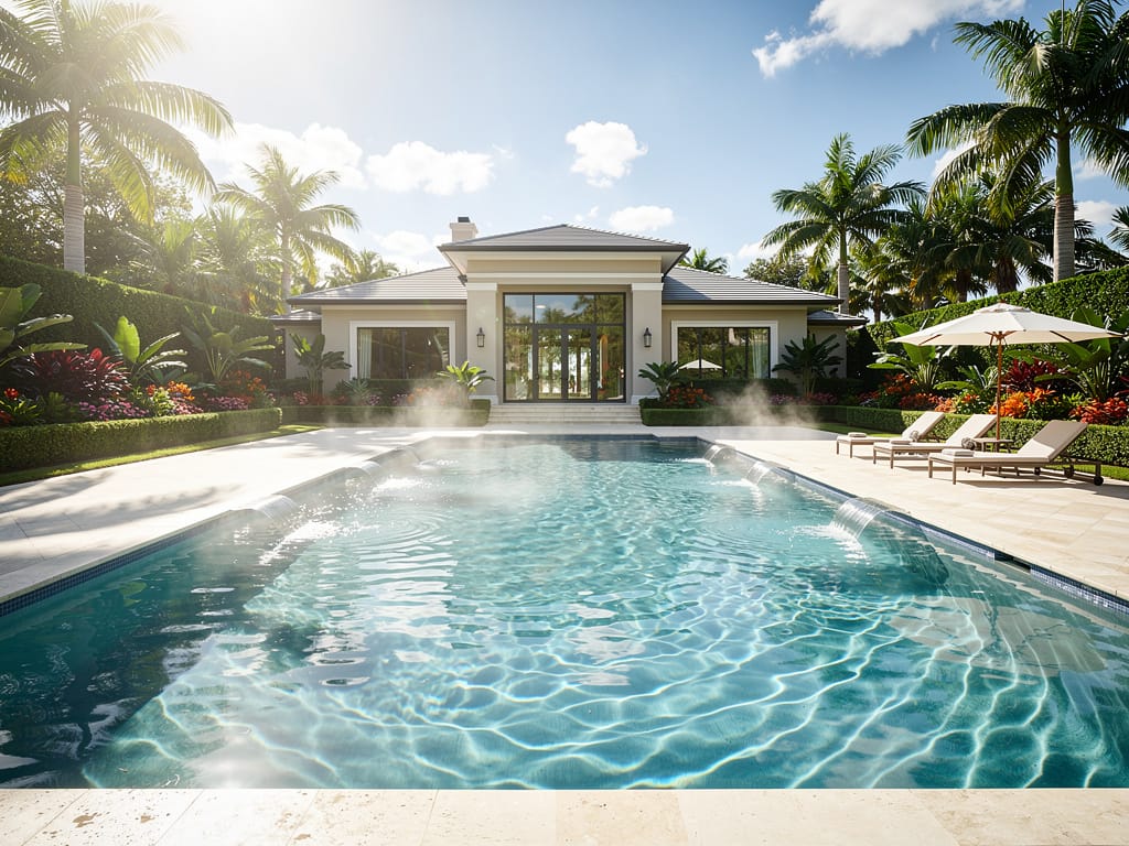 Water Feature and Grotto Maintenance for Parkland Luxury Pools — Rock Waterfalls, Fire-and-Water Features, and Custom Ha - pool service Fort Lauderdale FL