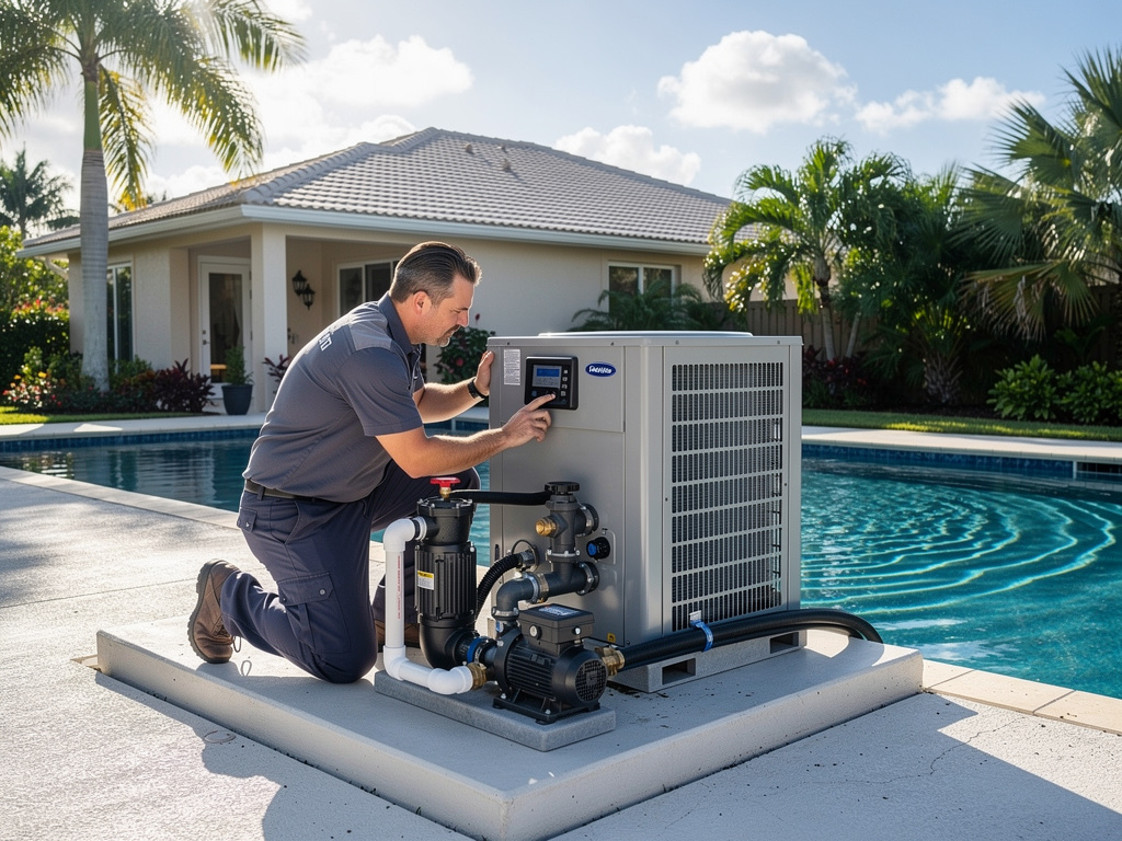 Year-Round Pool Temperature Optimization in Boca Raton — Heating, Cooling, and the Seasonal Temperature Strategy - pool service Fort Lauderdale FL