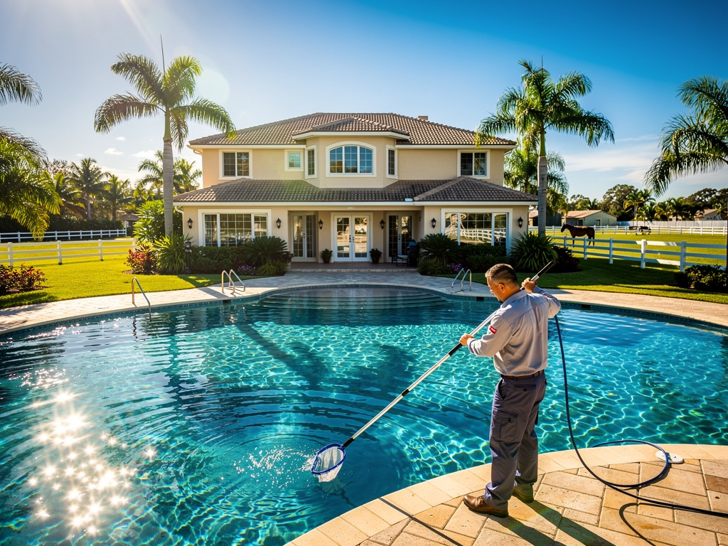 Sun Exposure and Heat on Davie's Wide-Open Rural Lot Pools — Why Unshaded Large-Lot Pools Behave Differently - pool service Fort Lauderdale FL