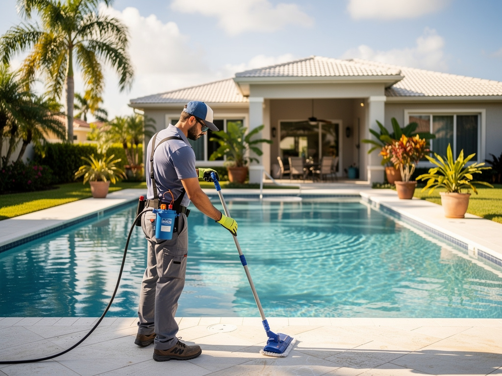 Rainy Season Pool Management in Davie — Drainage, Chemistry, and What Heavy Rainfall Does to Your Pool - pool service Fort Lauderdale FL