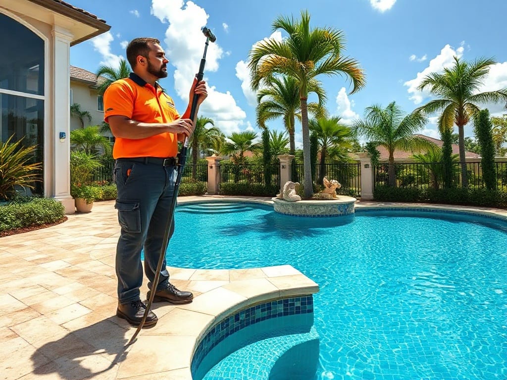 Pool service in Weston FL